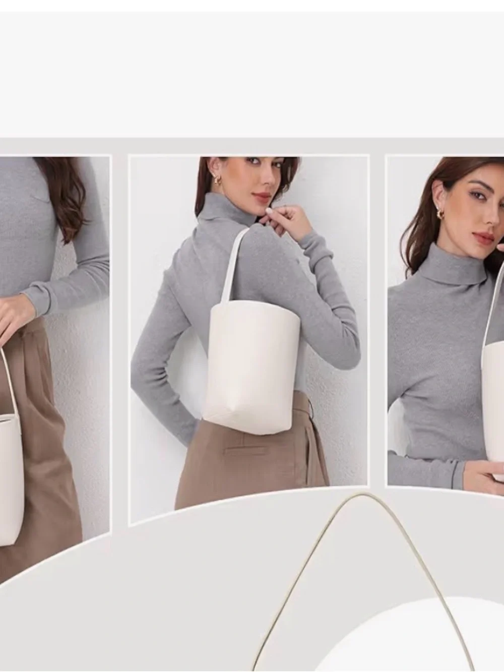 Leather Shoulder Bag - Picture 9 of 10